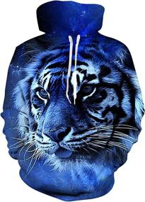 img 4 attached to Belovecol Fashion Teenagers Pullover Sweatshirts Boys' Clothing ~ Fashion Hoodies & Sweatshirts