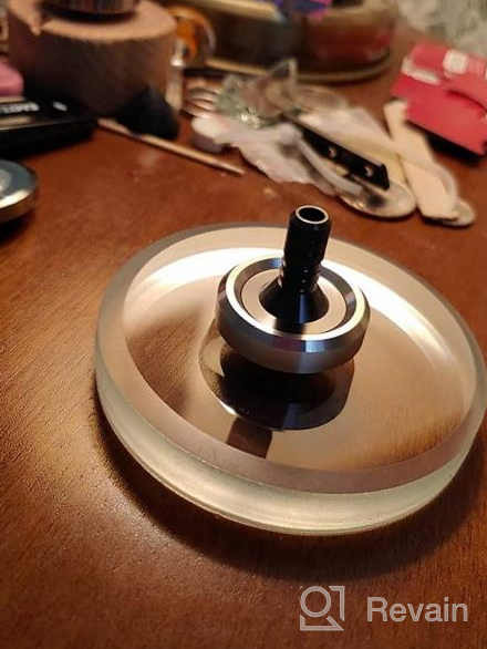 img 1 attached to Experience 8-10 Minutes Of Spinning Bliss With The DjuiinoStar Premium Spinning Top - A High Precision EDC Desktop Toy review by Luckie Coonrod