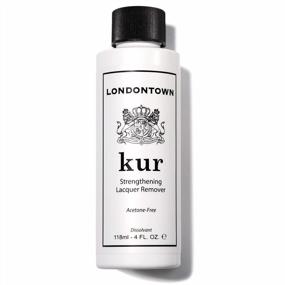 img 4 attached to Acetone-Free LONDONTOWN Strengthening Nail Lacquer Remover