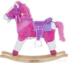 img 2 attached to 🎠 Laurel Pink Rocking Horse by Rockin' Rider