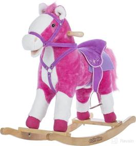 img 3 attached to 🎠 Laurel Pink Rocking Horse by Rockin' Rider