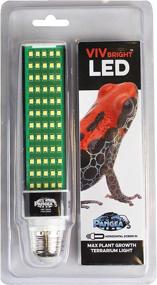 img 3 attached to Pangea Vivbright Max LED Bulb for Optimal Reptile & Amphibian Plant Growth, White