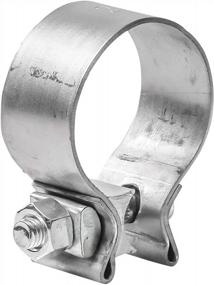 img 3 attached to 2 Inch TOTALFLOW TF-200SS AccuSeal Exhaust Muffler Clamp Band - 409 Stainless Steel Single Bolt