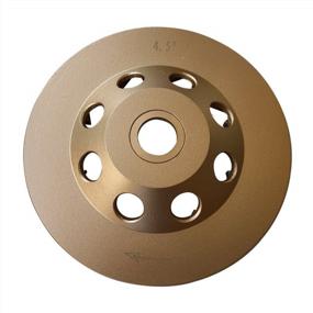 img 1 attached to 4.5" Diamond Grinding Wheels For Concrete Or Masonry, 18 Turbo Segments, 30/40 Grit, Medium Bond, 7/8"-5/8" Arbor