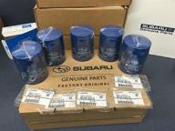 🔧 oem subaru engine oil filter & gasket 15208aa15a: geniuine impreza, legacy, forester - 5 pack (2011-2017) логотип