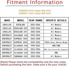 img 3 attached to Tensilearm Suspension Compatible Avalanche Silverado