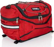 🔴 chase harper usa 4200 hideaway tail trunk: water-resistant, tear-resistant red bag with adjustable bungee mounting system логотип