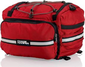 img 3 attached to 🔴 Chase Harper USA 4200 Hideaway Tail Trunk: Water-Resistant, Tear-Resistant Red Bag with Adjustable Bungee Mounting System