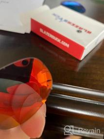 img 6 attached to Salt-Resistant Polarized Lenses And Sock Bundle For Oakley Juliet Sunglasses By BLAZERBUCK