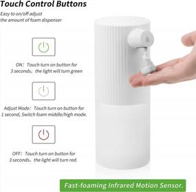 img 2 attached to Touchless And Waterproof – SYCON Automatic Foaming Soap Dispenser For Clean And Hygienic Hand Washing In Bathroom, Kitchen Or Office