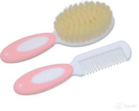 img 4 attached to Duruan Bristles Ideal Newborns Toddlers Natural Registry Baby Care