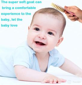 img 2 attached to Duruan Bristles Ideal Newborns Toddlers Natural Registry Baby Care