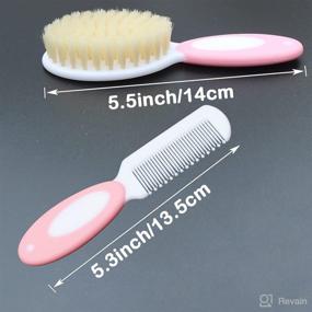 img 3 attached to Duruan Bristles Ideal Newborns Toddlers Natural Registry Baby Care