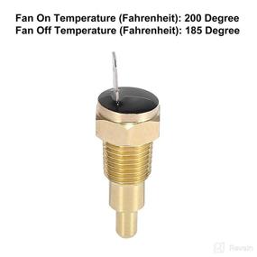 img 1 attached to AUTOHAUX Universal Automotive Temperature Thermostat Replacement Parts better for Sensors
