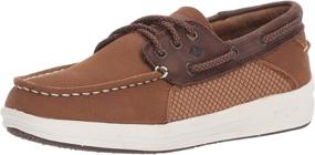 img 4 attached to SPERRY Boys Gamefish Medium Boat Shoes - Optimal Loafers for Boys