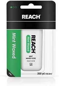 img 2 attached to 💫 Enhance Your Oral Care Routine with REACH Mint Waxed Floss Yards - Dental Floss & Picks