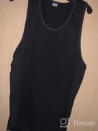 img 1 attached to Sleeveless Workout Bodybuilding Stringers by SZKANI review by David Berry