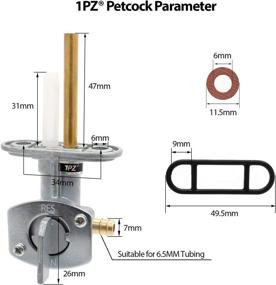 img 2 attached to 1PZ W35 GL1 Petcock Yamaha Warrior