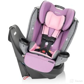 img 3 attached to 🚗 Evenflo GOLD Revolve360: Ultimate Rotational All-in-1 Car Seat, Swivel & Convertible, 4-120LB
