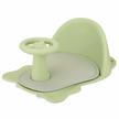 portable baby bath seat with non-slip mat - blandstrs toddler chair for babies 6 months & up (green)” logo
