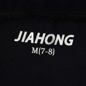 img 1 attached to 👚 XL Black Girls' Clothing: JIAHONG Cotton Running Drawstring - Perfect for Active Lifestyle