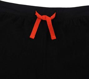 img 2 attached to 👚 XL Black Girls' Clothing: JIAHONG Cotton Running Drawstring - Perfect for Active Lifestyle