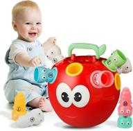 🍎 magitory cute apple shape sorter toy - ultimate gift idea for motor skills development логотип