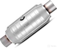 🚗 autosaver88 atcc0018 2.5-inch inlet/outlet universal catalytic converter with o2 port, heat shield, and epa compliance logo