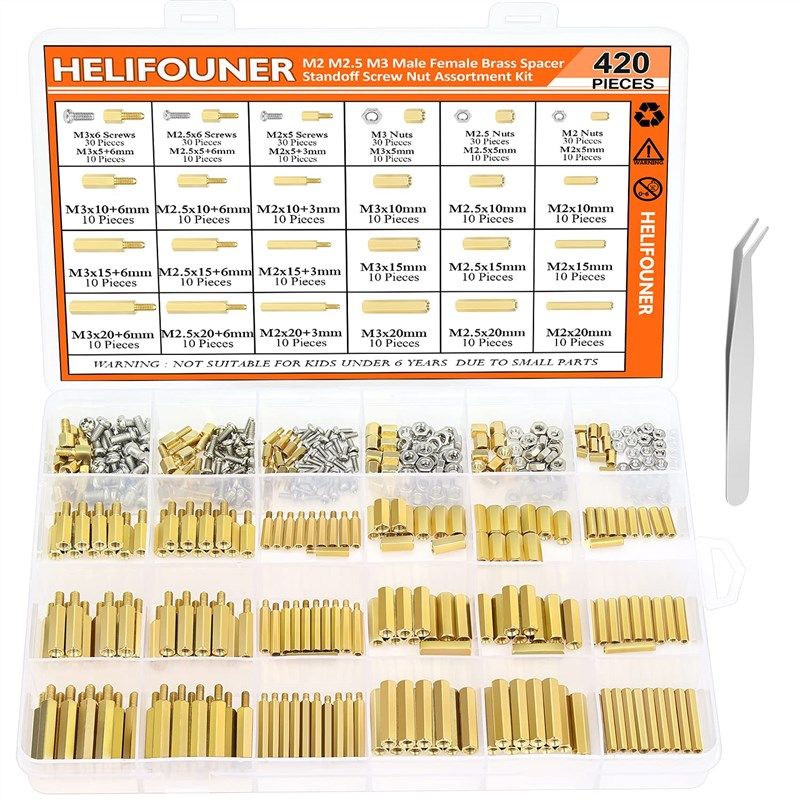 helifouner 스페이서 스탠드오프 구색 핀셋 로고
