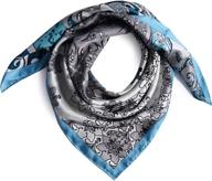 🧣 womens foulard printed scarves - stylish accessories at scarves & wraps logo