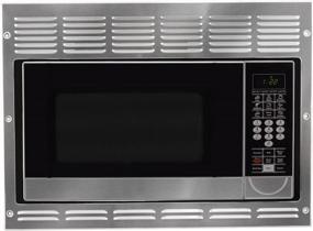 img 2 attached to Stainless Steel 1.1 Cu. Ft 120V RV Convection Microwave - Direct Replacement For Greystone By RecPro Appliances.