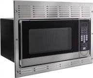 stainless steel 1.1 cu. ft 120v rv convection microwave - direct replacement for greystone by recpro appliances. logo