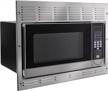 stainless steel 1.1 cu. ft 120v rv convection microwave - direct replacement for greystone by recpro appliances. logo