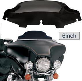 img 4 attached to WYNMOTO Windshield Windscreen Compatible 1996 2013 Motorcycle & Powersports