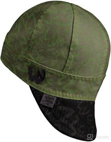 img 2 attached to 🔥 Welder Nation 8 Panel Soft, Lightweight Cotton Welding Cap: Durable Safety and Protection for Welding with Stick ARC.