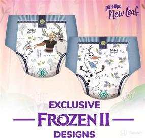 img 2 attached to 🩲 Pull-Ups New Leaf Boys' Disney Frozen Potty Training Pants Training Underwear, Size 3T-4T, 112 Count