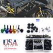 alloy fairing bodywork screws kawasaki motorcycle & powersports logo