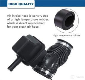 img 3 attached to Nissan Sentra 2.0L Air Intake Hose 2007-2012 - Replacement Tube for 16576-ET000 696-003 16576-ET00A