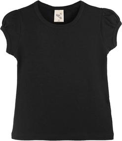 img 2 attached to Lilax Girls Sleeve Cotton T Shirt Girls' Clothing ~ Tops, Tees & Blouses