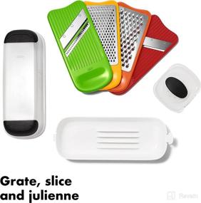 img 2 attached to OXO Grips Complete Grate Slice Kitchen & Dining