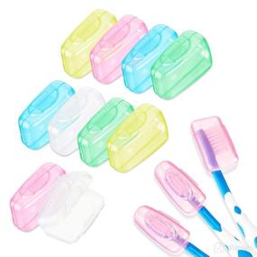 img 4 attached to 🦷 Ultimate Oral Care: Pieces Portable Toothbrush Protective Protector for Optimal Dental Hygiene