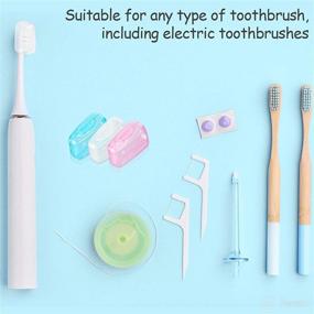 img 1 attached to 🦷 Ultimate Oral Care: Pieces Portable Toothbrush Protective Protector for Optimal Dental Hygiene