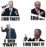 🔥 100 pcs funny joe biden stickers - i did that biden stickers for gas pump, car, motorcycle helmet, laptop, window, flask bottle логотип