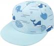 adjustable snapback hats for kids: perfect summer outdoor companion for 2-8 yrs! logo