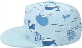 img 2 attached to Adjustable Snapback Hats For Kids: Perfect Summer Outdoor Companion For 2-8 Yrs!