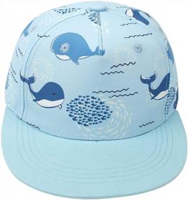 img 3 attached to Adjustable Snapback Hats For Kids: Perfect Summer Outdoor Companion For 2-8 Yrs!