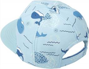 img 1 attached to Adjustable Snapback Hats For Kids: Perfect Summer Outdoor Companion For 2-8 Yrs!