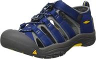 keen little newport h2 gargoyle boys' shoes via sandals логотип