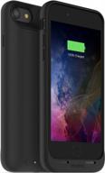 mophie juice pack - protective power case with wireless charging and charge force technology for iphone 7 & 8, iphone se, compatible with qi-enabled and other wireless charging systems logo