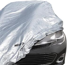 img 3 attached to Motor Trend All Season WeatherWear XL1 Car Cover - Snow Proof, Water Resistant, Fits up to 210